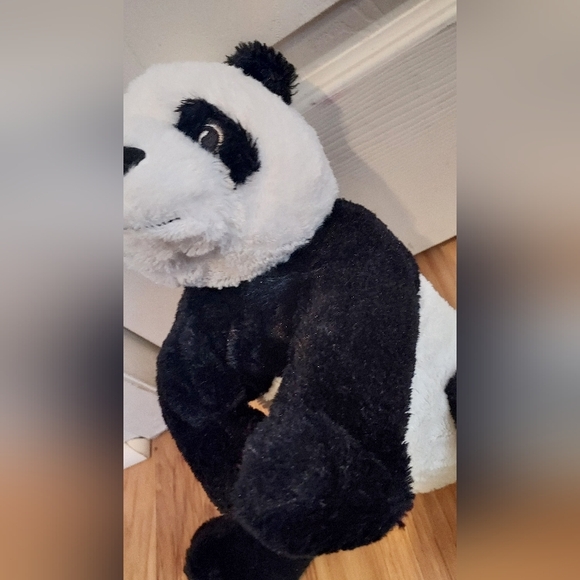 IKEA Plush Panda Bear 12" KRAMIG Super Soft Stuffed Animal Baby Toy Floppy - Picture 8 of 11